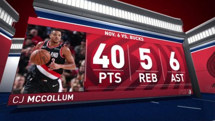 NBA [Focus] C.J. McCollum chasse les Bucks !