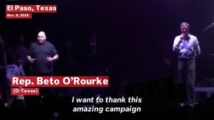 Beto O'Rourke Drops The F-Bomb In Fiery Senate Concession Speech
