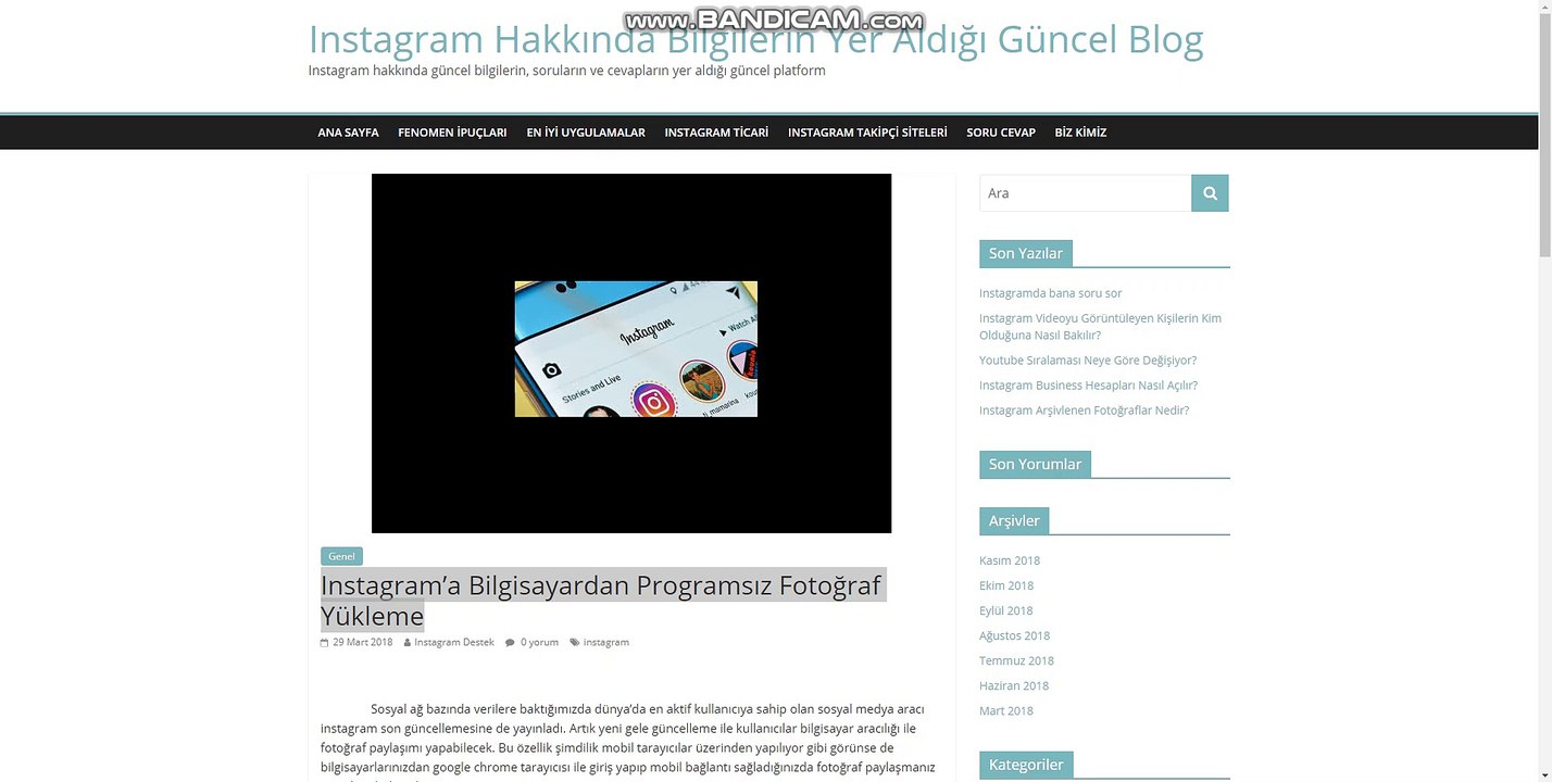 Instagram’a Bilgisayardan Programsız Fotoğraf Yükleme