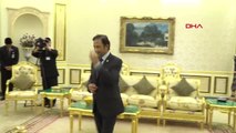 Dışişleri Bakanı Çavuşoğlunu Bruney Sultanı Haji Hassanal Bolkiah Kabul Etti