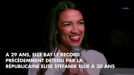 Ocasio-Cortez est devenue la plus jeune élue du Congrès américain