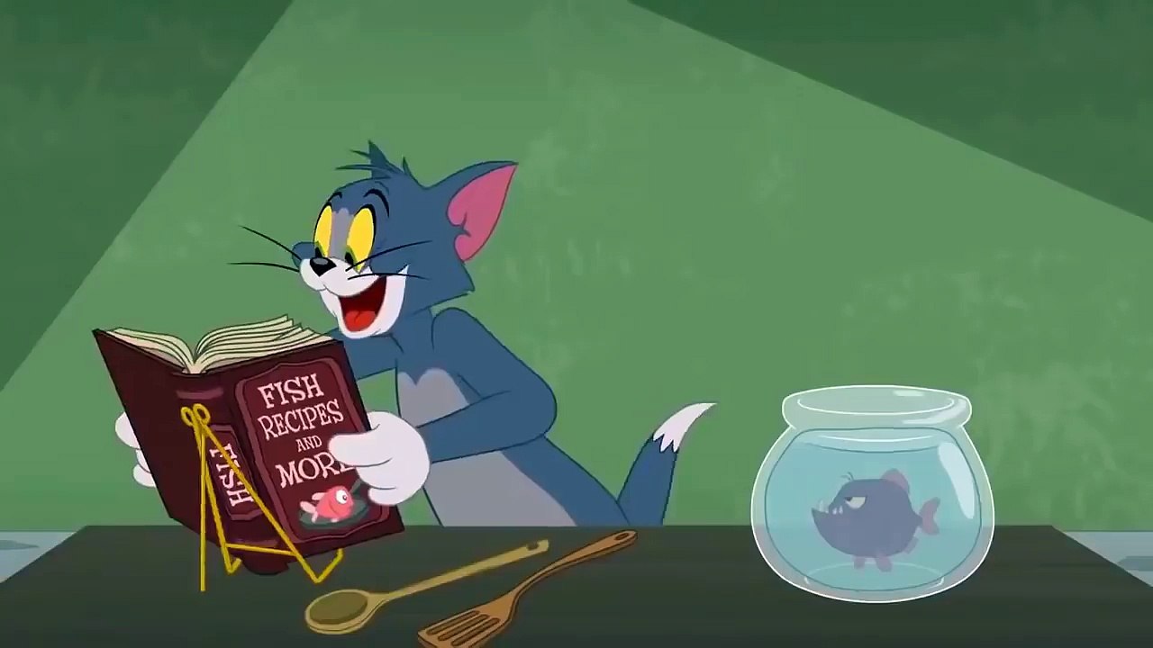 Tom and Jerry 2018 ¦ Funny PIRANHA  + Jerry Ice Skating New  ¦  Cartoon For Kids.