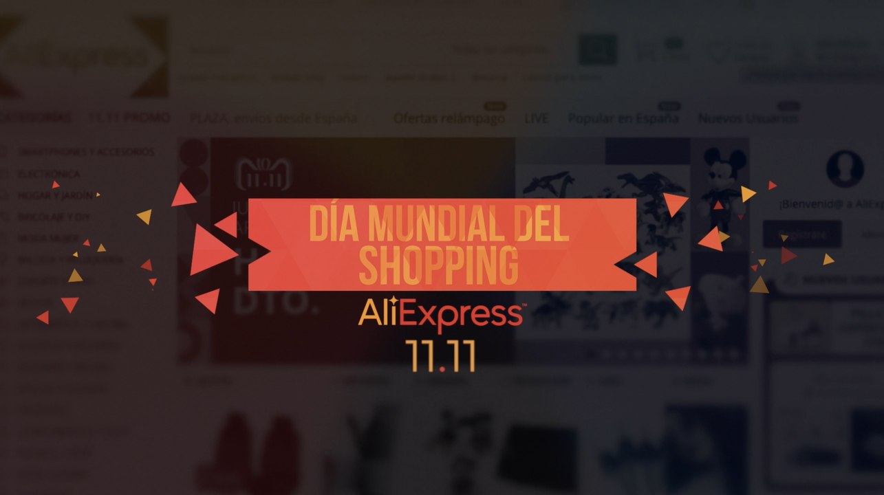 Saca partido al Día Mundial del Shopping con AliExpress