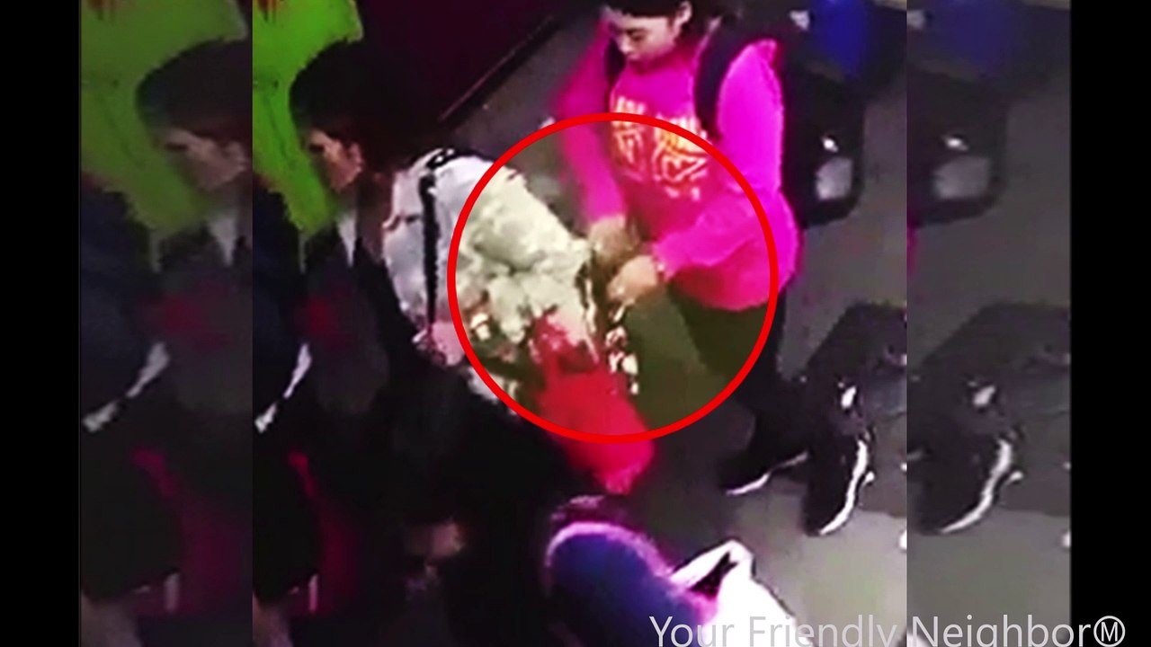 Hong Kong Pickpocket Caught On CCTV
