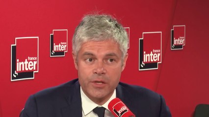 Laurent Wauquiez et  Emmanuel Macron : 'il cherche à organiser une stratégie terriblement cynique"