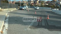 Durrës, njolla gjaku dhe xhama të thyer/ Report TV në vendin ku u vra miku i Shullazit