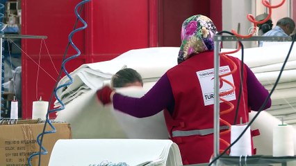 Türk Kızılayı, Uluslararası Göç Örgütüne 8 bin çadır üretecek - ANKARA