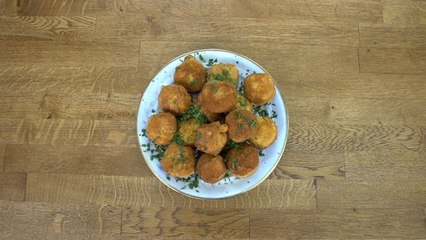 Tavuklu Patates Topları Tarifi