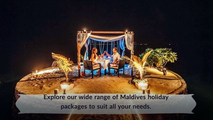 Maldives holiday offers