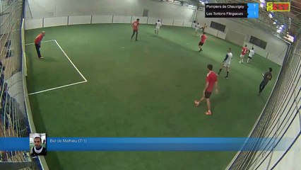 But de Mathieu  (7-1) - Pompiers de Chauvigny Vs Les Tontons Flingueurs - 06/11/18 21:00 - LIGUE 2