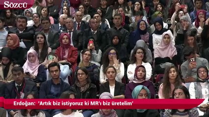 Скачать видео: Erdoğan: 'Artık biz istiyoruz ki MR'ı biz üretelim'