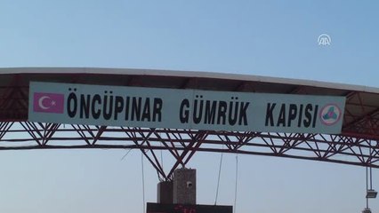 Öncüpınar Sınır Kapısı'nda Tır Yoğunluğu