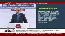 Cumhurbaşkanı Erdoğan: Sağlık çalışanı sayımızı 928 bine yükselttik