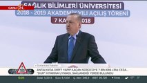 Erdoğan: Sağlık alanında artık kendimiz araştırıp, geliştiriyoruz
