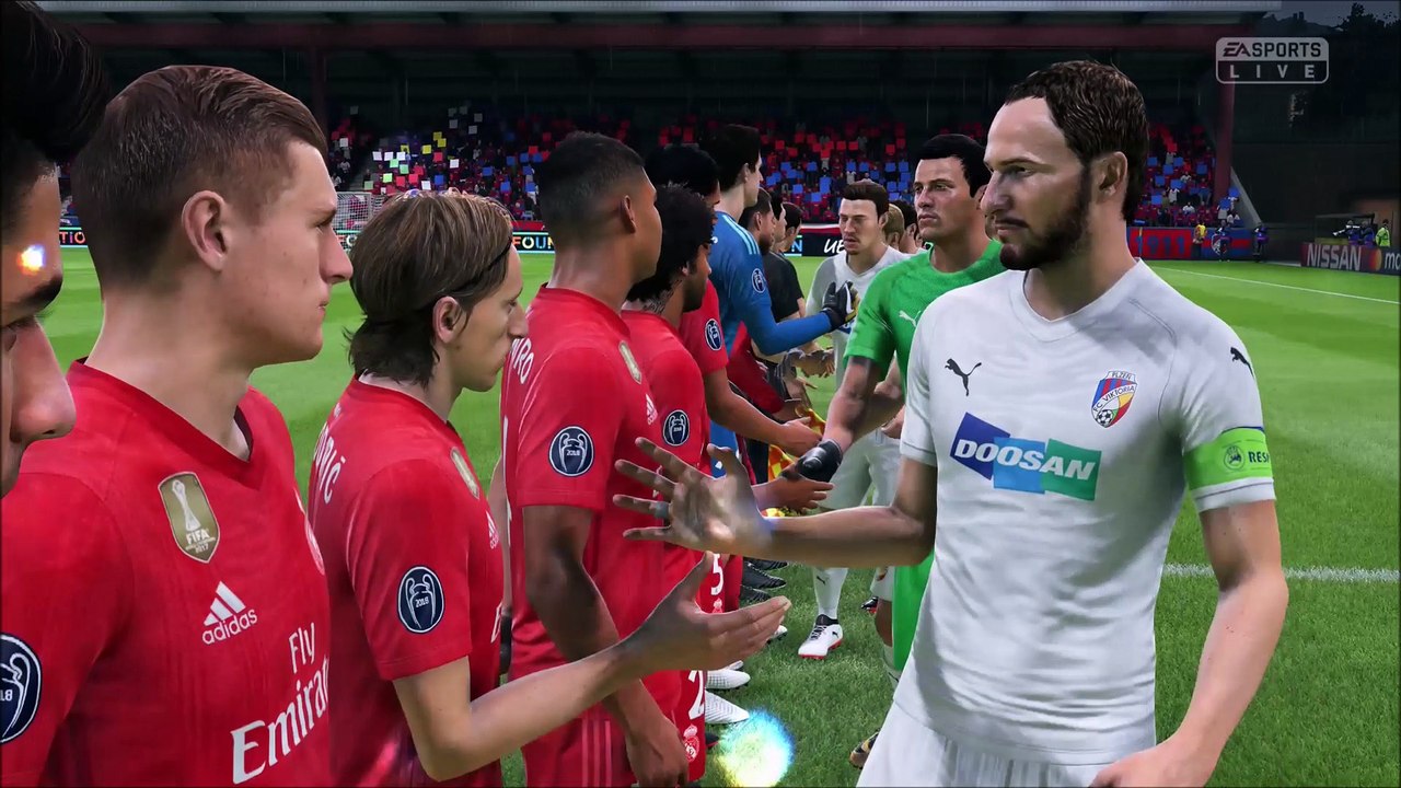 FIFA 19 Viktoria-Real Madrid 0-3 (Bale 2, Asensio)