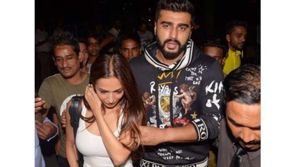 Arjun Kapoor Shields Malaika Arora From Paparazzi