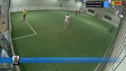 Faute de Mathieu  - Pompiers de Chauvigny Vs Les Tontons Flingueurs - 06/11/18 21:00 - LIGUE 2