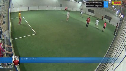 But de Florian (11-3) - Pompiers de Chauvigny Vs Les Tontons Flingueurs - 06/11/18 21:00 - LIGUE 2