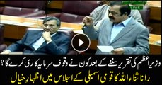 Rana SanaullahNA session: Rana Sanaullah criticize PTI govt in his speech