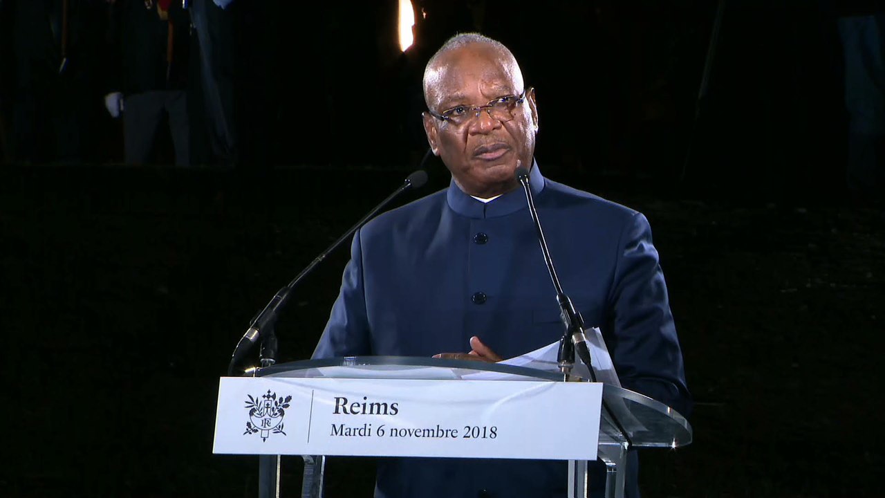 Discours de Ibrahim Boubacar Keïta, Président de la République du Mali pour l’inauguration du monument aux héros de l'armée noire à Reims