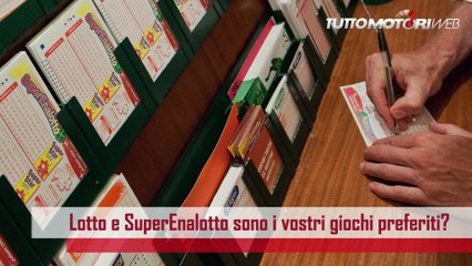Lotto e SuperEnalotto: ogni giorno le estrazioni sul sito di TuttoMotoriWeb!