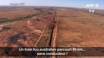 Australie: un train déraillé après une folle chevauchée