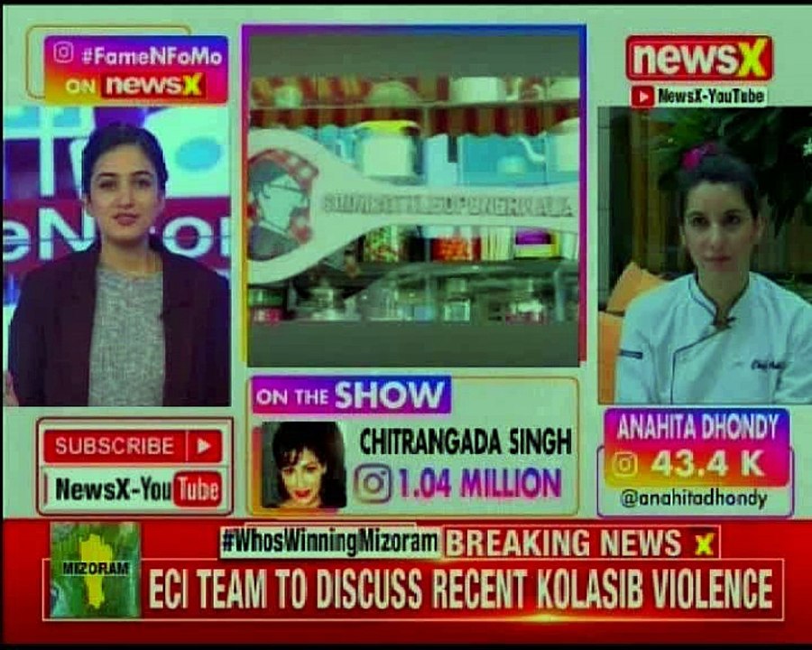 FameNFoMo: Chef Anahita Dhondy in an exclusive conversation on NewsX