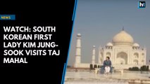 Watch: South Korean First Lady Kim Jung-sook visits Taj Mahal