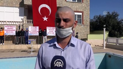 Lösemili çocuklar için saçlarını kazıttılar - BALIKESİR