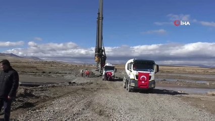 Ağrı'nın En Uzun Köprüsünün Temeli Atıldı
