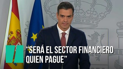 "Será el sector financiero y nunca más los ciudadanos quien pague el impuesto de actos jurídicos documentados"