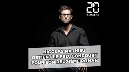 Nicolas Mathieu remporte le prix Goncourt 2018