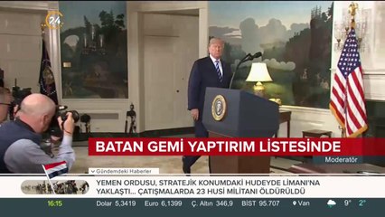 Batan gemi yaptırım listesinde