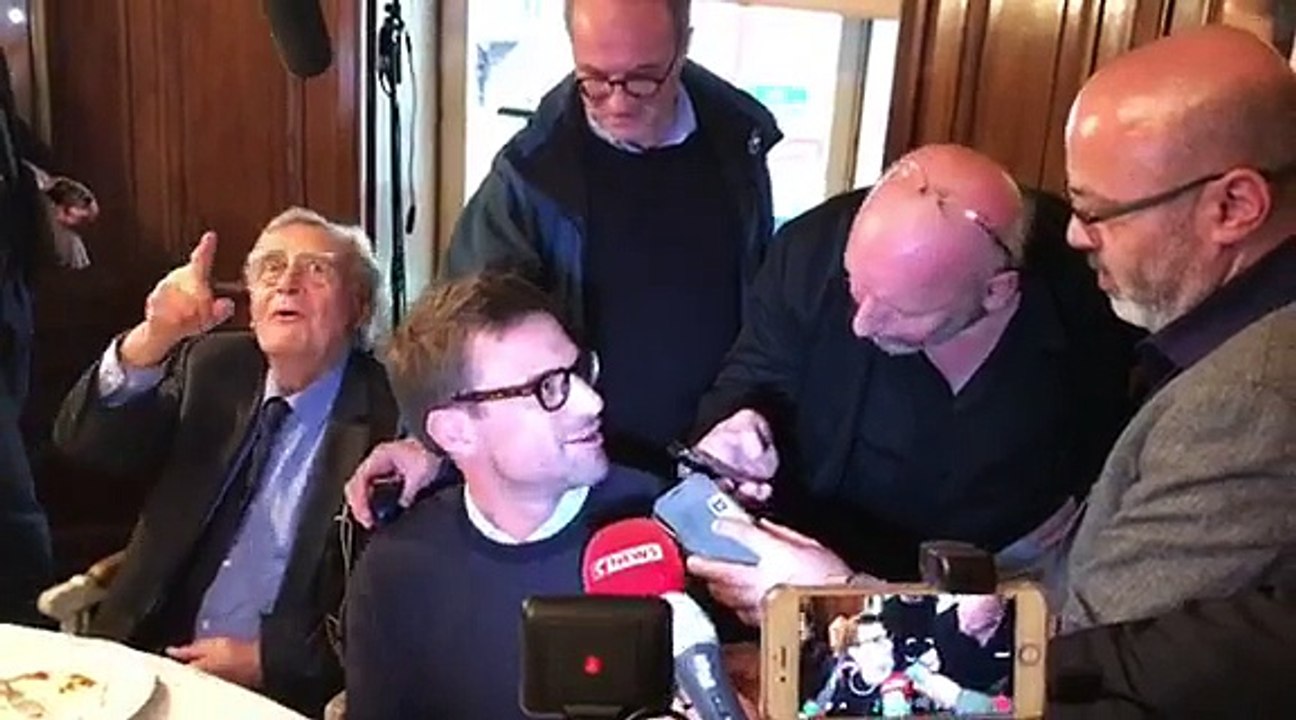 Nicolas Mathieu accueilli à la table de l'académie Goncourt