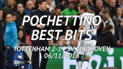 Video herunterladen: We found a reward - Pochettino's best bits post-PSV