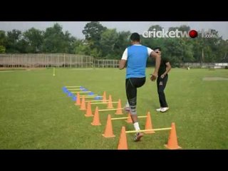 Fast Bowling Training with Chinmoy Roy | Cricket World TV