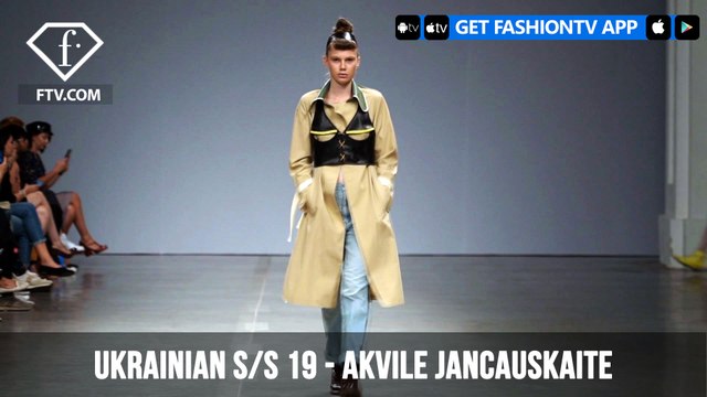 Ukrainian Fashion Week Spring/Summer 2019 - AKVILE JANCAUSKAITE | FashionTV | FTV