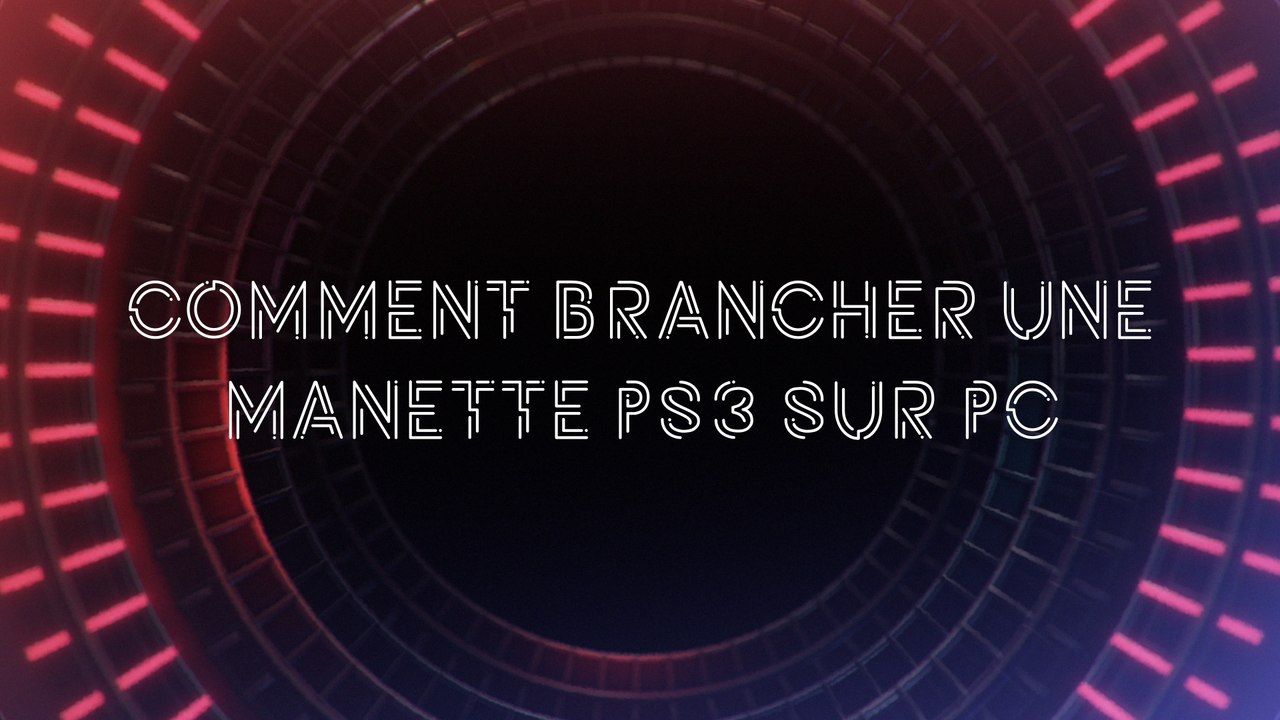 Comment brancher une manette ps3 sur pc