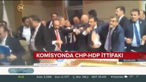 Komisyonda CHP-HDP ittifakı