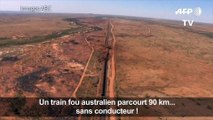 Australie : un train parcourt 90km sans conducteur