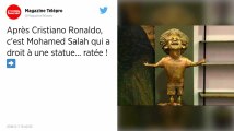 Football. Une statue à l'effigie de Salah fait polémique en Egypte