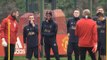 Manchester United Train Ahead Of Champions League Match Against Juventus