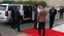 Irak Cumhurbaşkanı Berhem Salih - Katar Başbakan Yardımcısı ve Dışişleri Bakanı El Sani görüşmesi - BAĞDAT