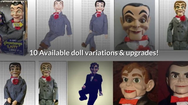 Slappy Ventriloquist Dummy from Goosebumps for SALE! ✓ 10+ Slappy Doll  Reviews by Puppet-Master - video Dailymotion