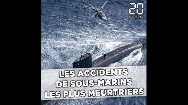 Les accidents de sous-marins les plus meurtriers