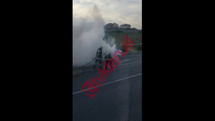 Perfshihet nga flaket makina ne levizje