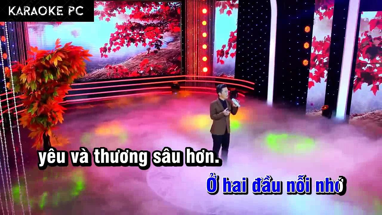Karaoke Ở Hai Đầu Nỗi Nhớ - Lê Minh Trung