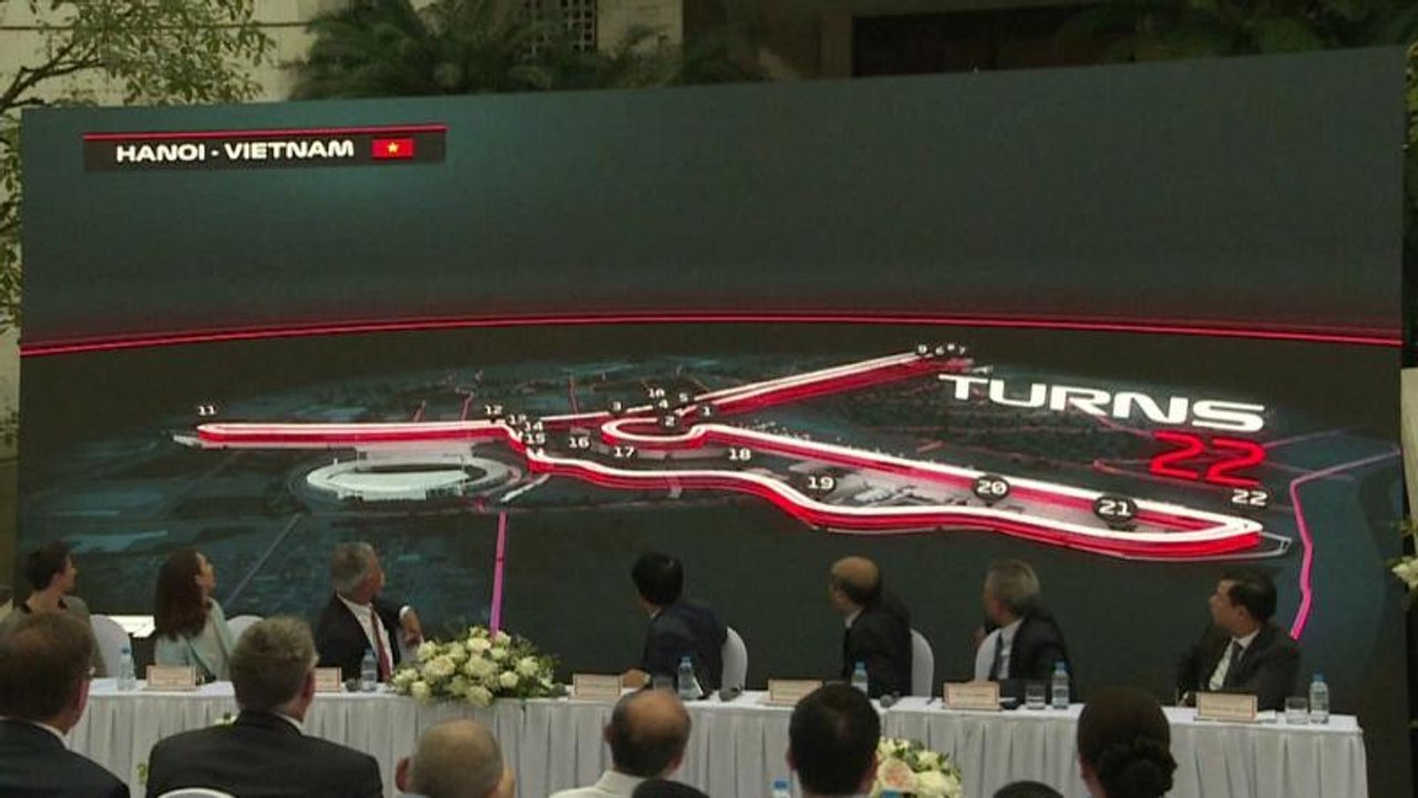 Formel-1-Rennen in Hanoi