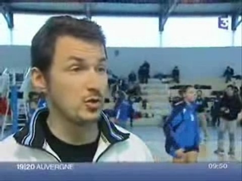Reportage inter-pôles volley féminin 2007 Issoire