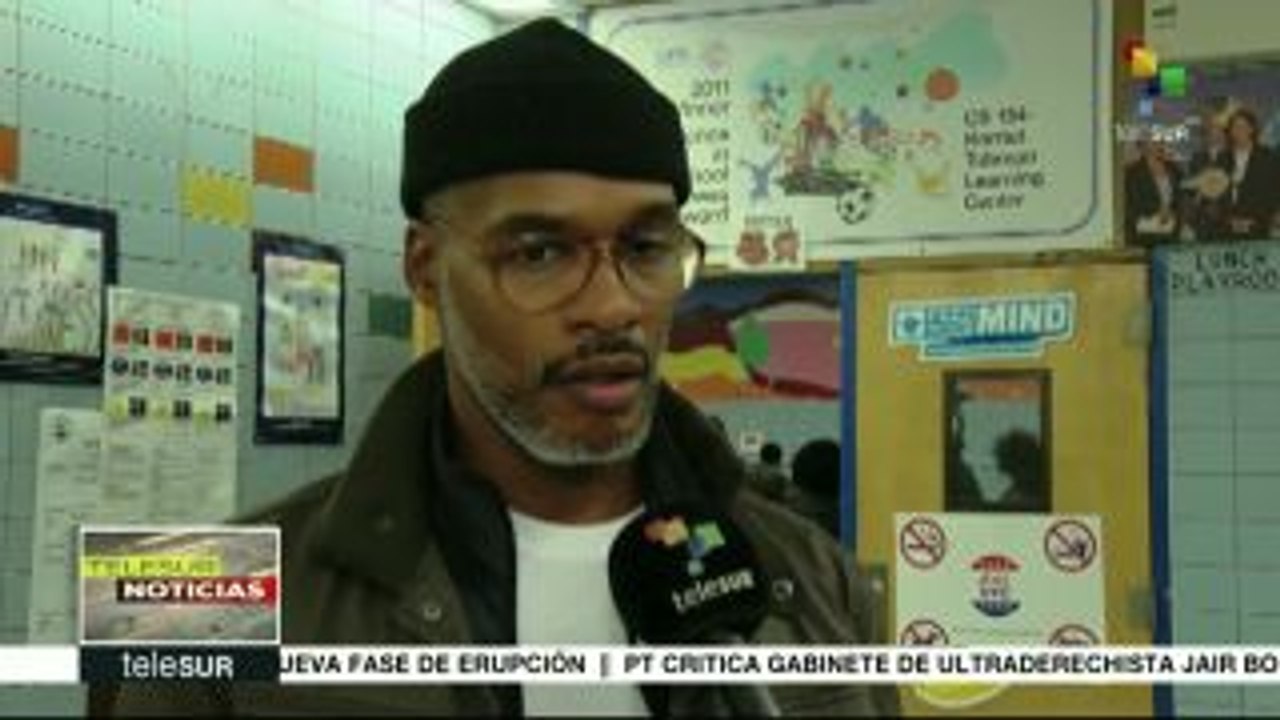 EEUU: jóvenes, latinos y mujeres se vuelcan en centros de votación